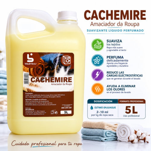 amaciador cachimire