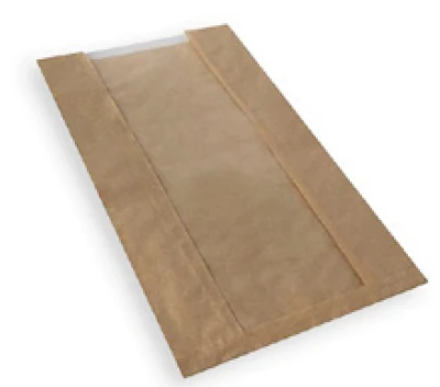 Sacos Janela Castanho Verjurado 19+7x35